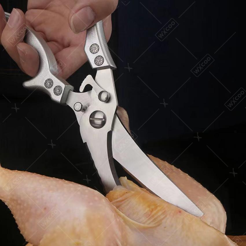 Handmade Forged Kitchen Chef Slicing Meat Cleaver Cutter Stainless Steel Boning Knife Butcher Utility Knife Cooking Cutlery