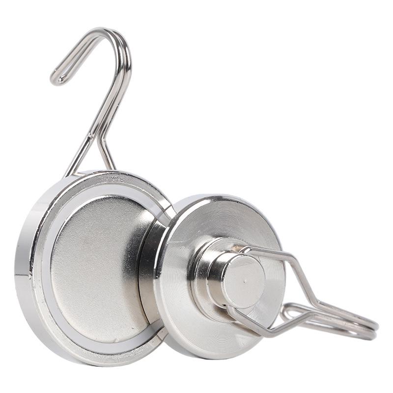 Heavy-Duty Magnetic Hook for Kitchen & Bathroom - Strong, Nail-Free Design