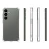 For Samsung Galaxy S24 Back Cover WANLONFENG TM Series 2.0mm Clear TPU Phone Case (Big Lens Hole)