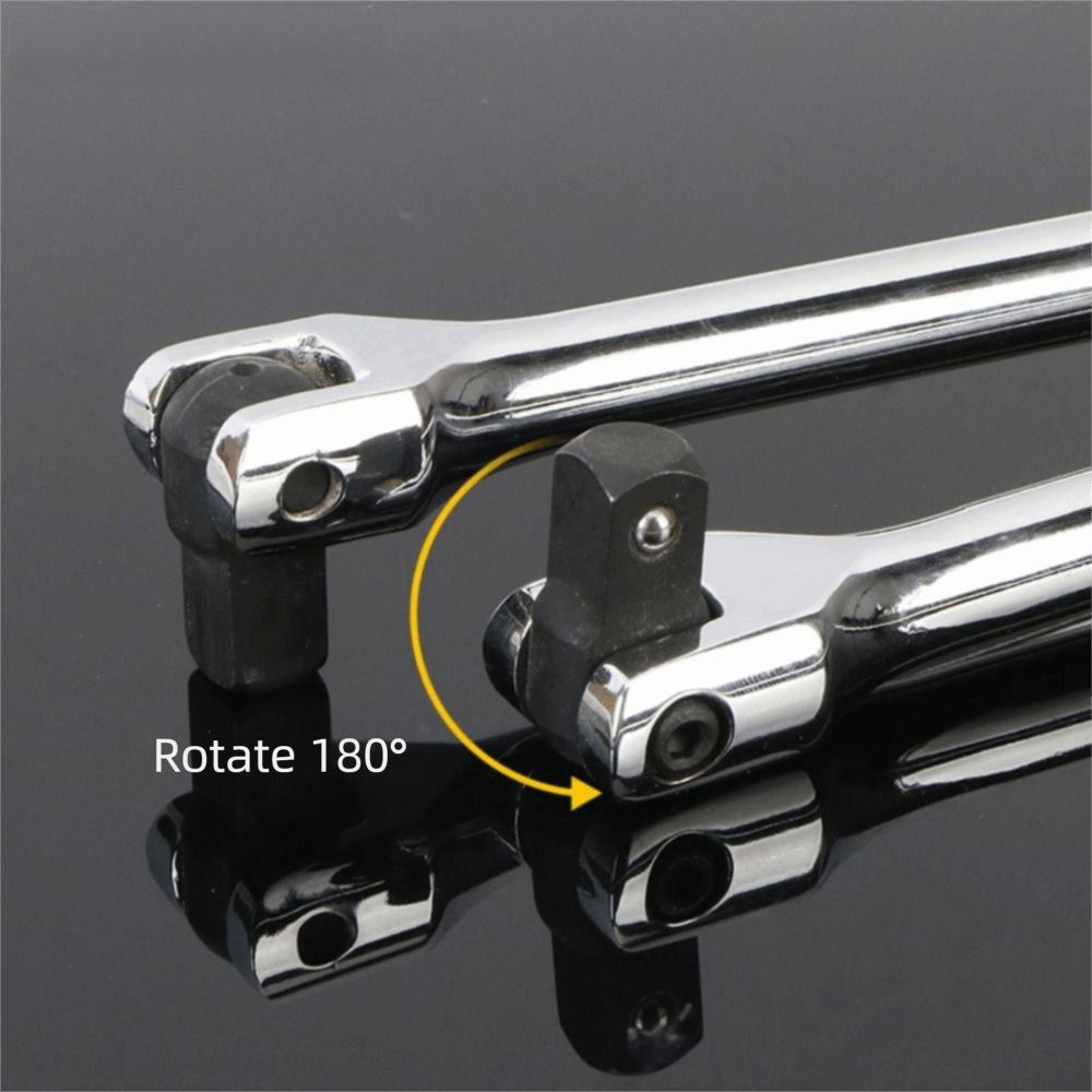 1/2 Inch Drive Breaker Bar Strong Force Lever Steering Handle Repair Tool Torque Wrench Hand Tool