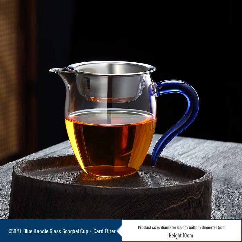 Японский стиль термостойкое стекло чахай с ситечком