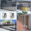 Smooth Rolling V Groove Pulley Heavy Duty 304 Stainless Steel Pulley  Wire Rope Rail