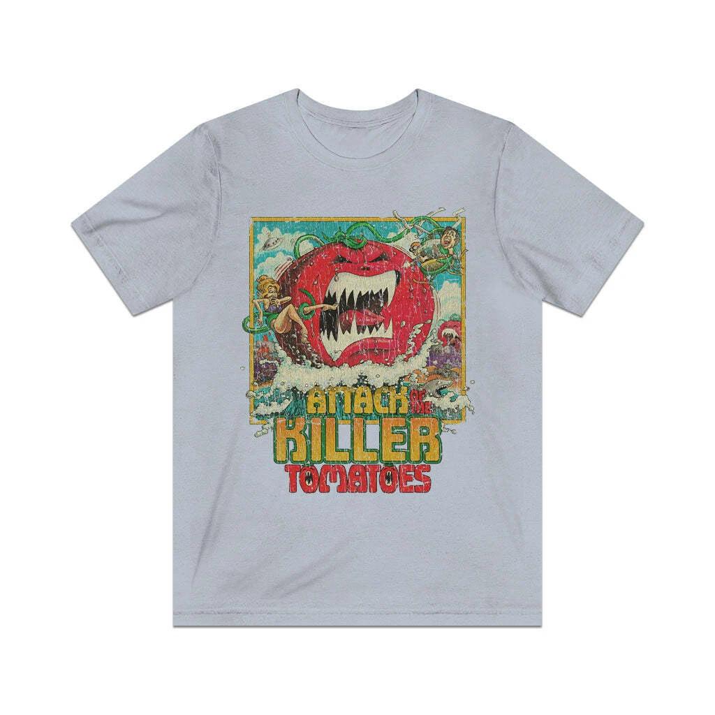 

Attack of the Killer Tomatoes 1978 Vintage Men s T shirt 3XL