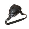 Crocodile Bone Pattern Leather Men's Chest Bag Crossbody Personalized Trendy Casual Single Shoulder