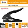 Woodworking Edge Banding Leather Punch Pliers - Large 3-in-1 Nail Patch Tool with 12mm, 14mm, 15mm Holes