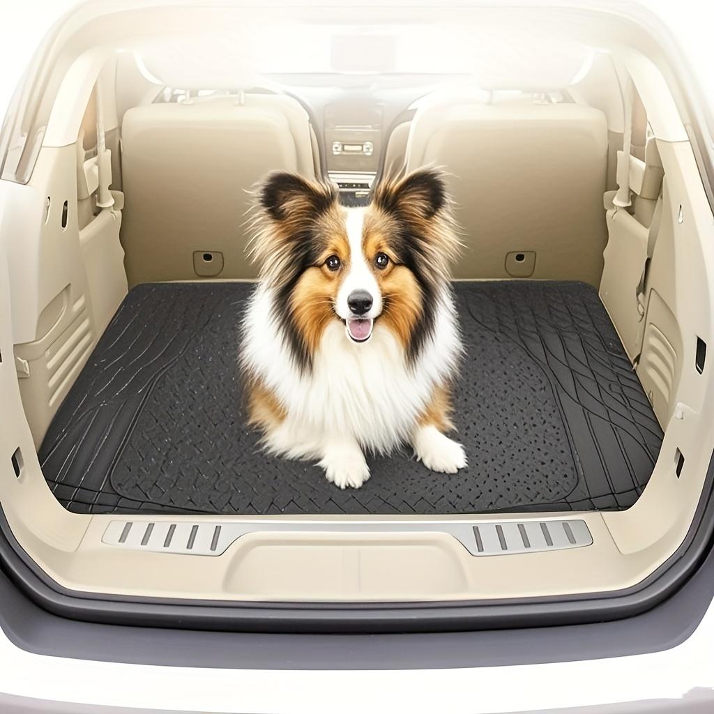 Durable Non-Slip Trunk Mat for Cars & SUVs | All-Weather PVC, Easy-Clean, Grid-Cut Design with Drainage Holes, Trunk Organization, Trunk Liner