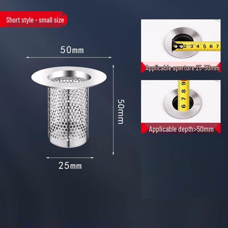 Edelstahl Badezimmer Bodenablauf Filter Kanaldeckel