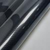 High Glossy Silver Forged Carbon Vinyl Wrap Self Adhesive DIY Styling Car Sticker Decal For Motorcycle Wrapping Car Accessories