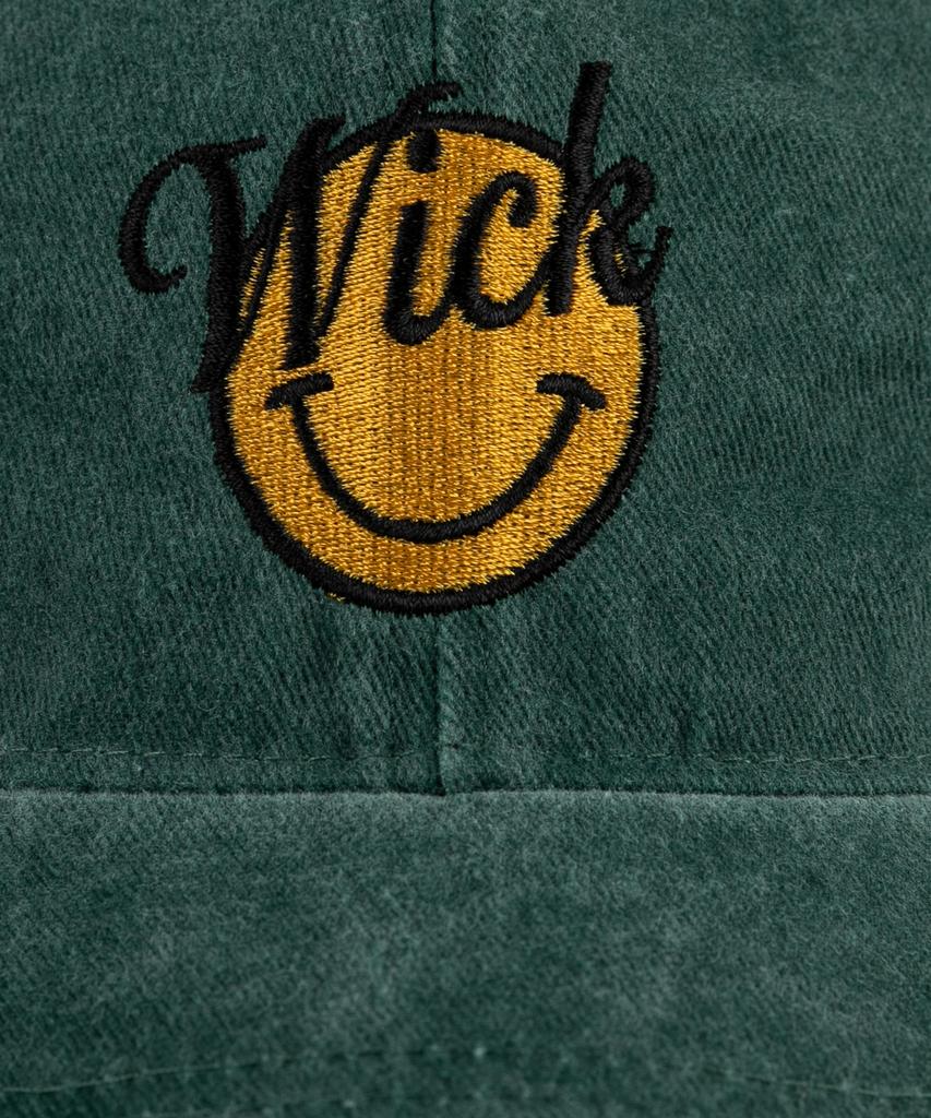 Wig Smile Stonewashed Ball Cap - Green