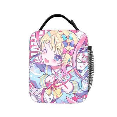 OMG Kawaii Angel Insulated Lunch Bag Cooler Bag Reusable,Lunch Container Anime Game Leakproof Tote Lunch Box Girl Boy Beach