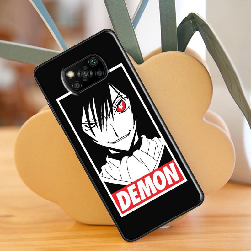 Lelouch Code Geass Pentru Xiaomi Mi 10T 11T Pro Mi 11 Lite Husă Pentru POCO M3 Pro M4 F3 X3 GT X3 Pro Carcasă Telefon