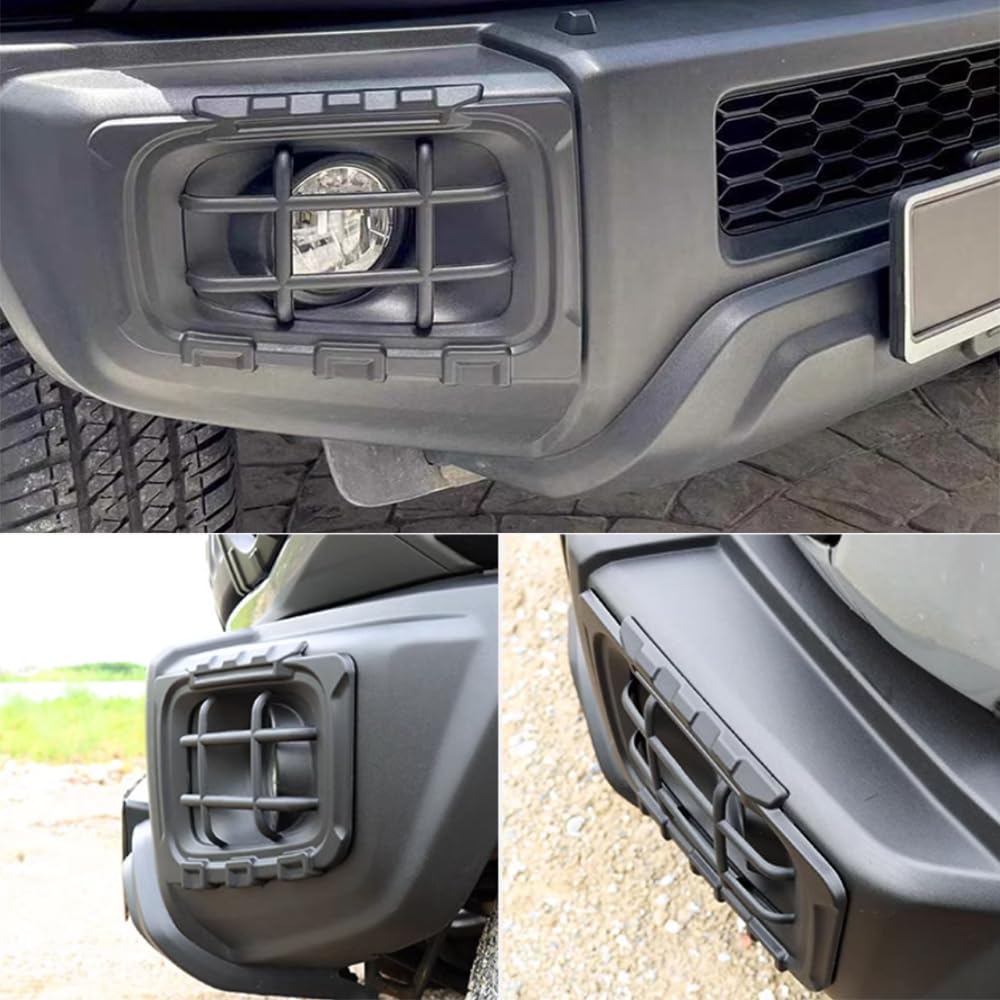 YOCTM Front Fog Lamp Covers for Suzuki Jimny JB74 2019 2020 2021 2022 2023 Fog Light Light Exterior Custom Accessories 2024, Covers, Garnish, Covers,