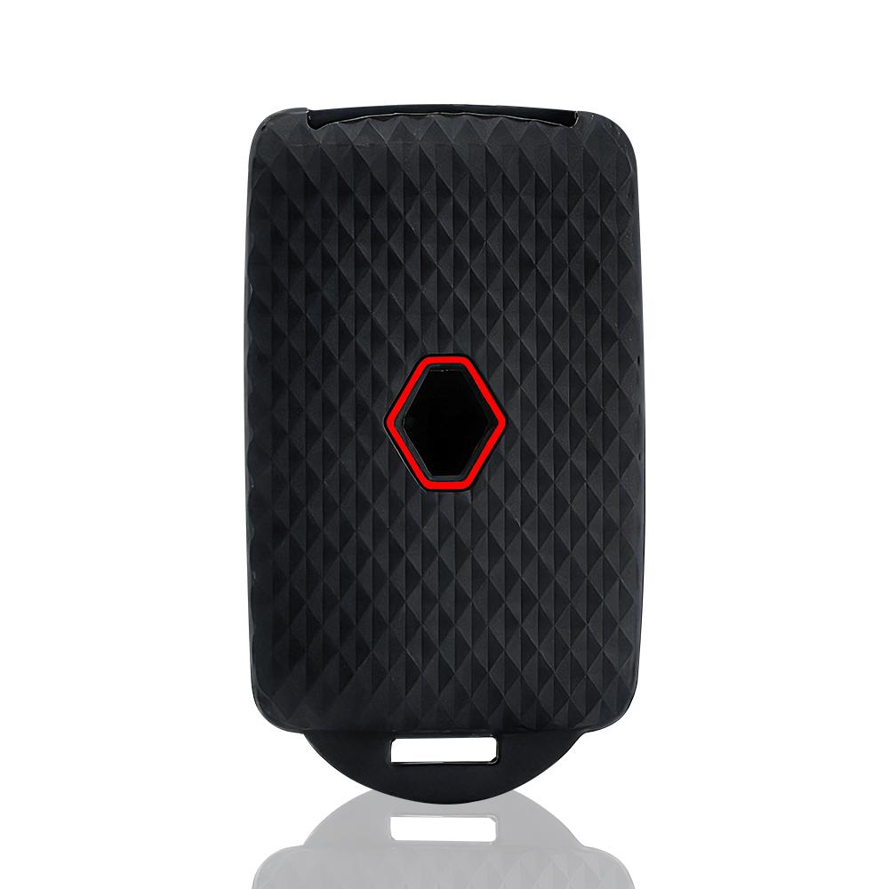 Silicone Key Case Cover For Renault Austral Captur Arkana Koleos Zoe Scenic Dacia Sandero Duster Logan Jogger Kadjar Clio Megane