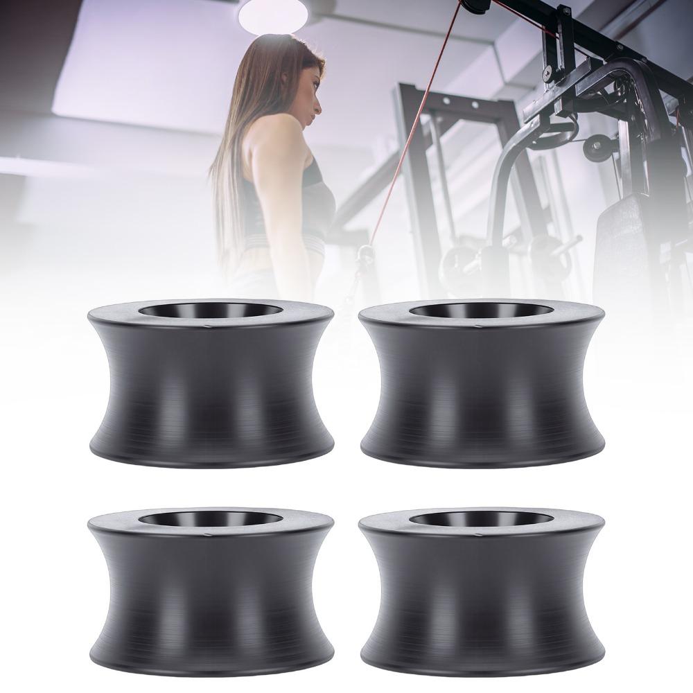 4pcs 10mm Inner Bore Guide Roller 42mm Diameter Machine Guide Wheel For Gym Equipment