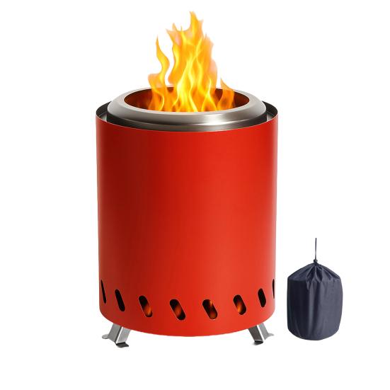 Portable Charcoal Stove Mini Smokeless Tabletop Fires Pit Low Smoke