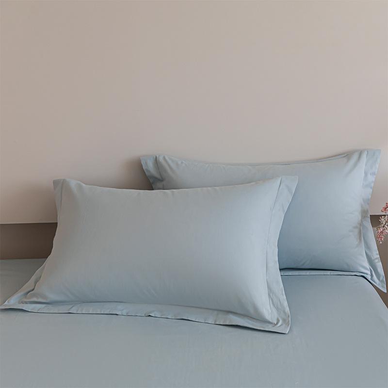 Autumn and Winter Class A Cotton Abraded Pillowcase Pair of Pure Cotton Thickened Pillowcase Pillow Core Liner Cover Household 48X74cm 48cmx74cm [pair]