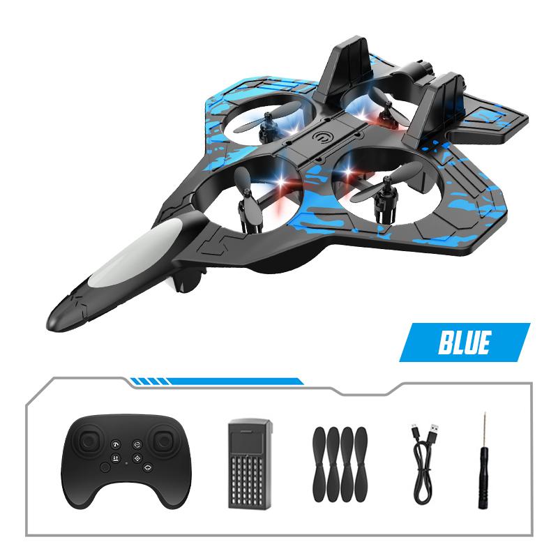 2.4G Rc Foam Stunt Aircraft Remote Control High Speed Plane With Lights 360 Rolling Flying Flight Kids Toys Boys Outdoor Game