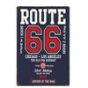 Vintage USA Route 66 Sign Metal Tin Plate Bar Pub Club Man Cave Wall Decoration Plaque Retro Poster Home Decor 30X20CM