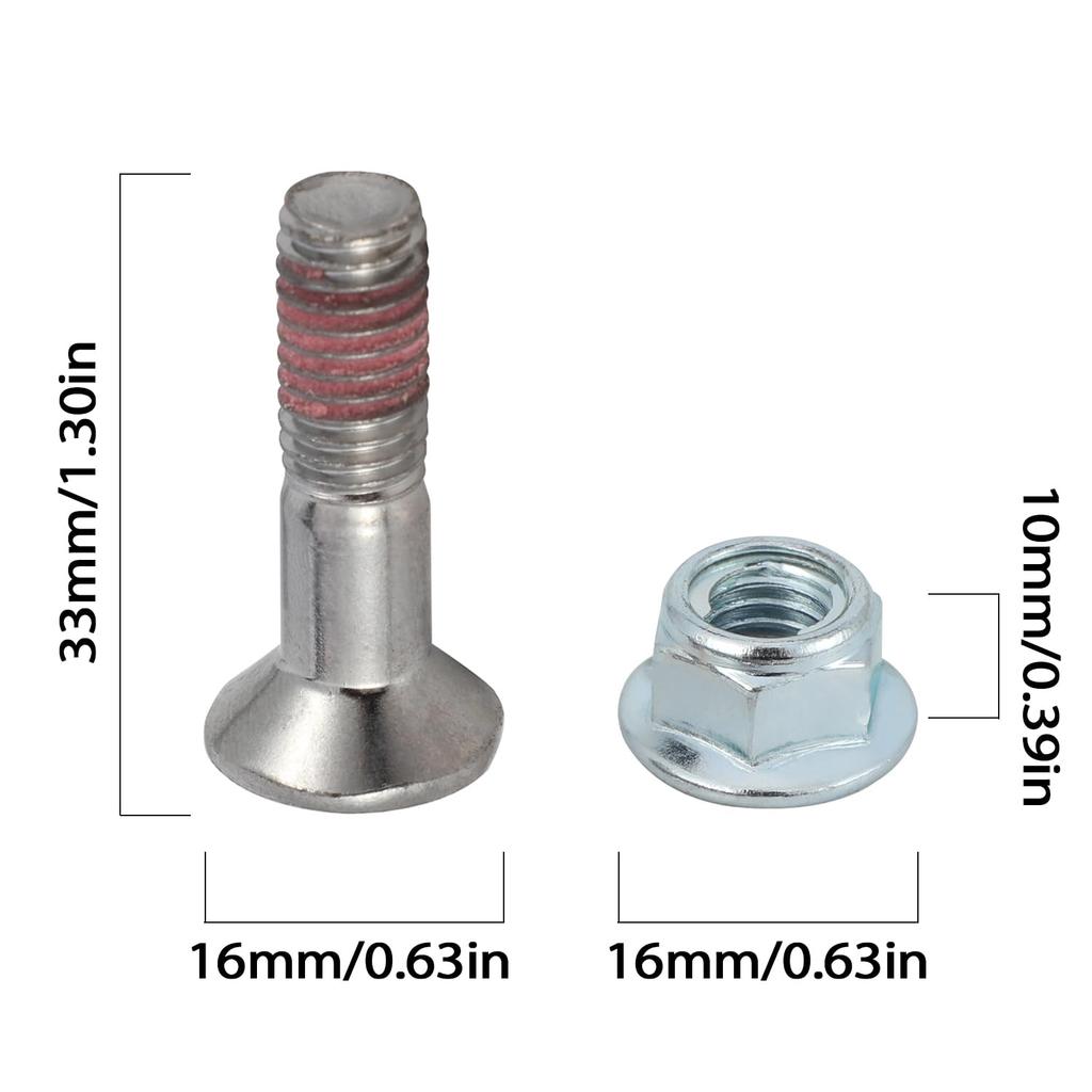 Ritzel Schrauben Muttern Kit 6 Stück M8 für CRF KLX YZ TTR YZF KX KXF RM RMZ Motorrad Motocross Dirt Pit Bike