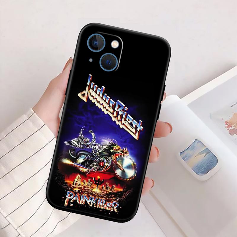 J-Judas P-Priest Shell Phone Case for Samsung Galaxy Note 10 20 S23 S24 S25 Ultra FE Plus Edge Lite A02S A35 A07 A17