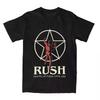 Unisex Cotton T-Shirt Rush Sports Print 1981 Travel Casual Wear Summer Crew Neck High Quality