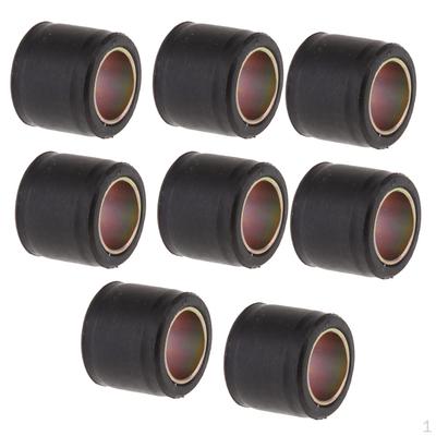 8pcs Motorcycle Shock Absorber Rubber Bushing Mounting [14mm]