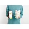 San-X Rilakkuma "Gaming Rilakkuma" Plush Toy, Rabbit Plush (Zombie), MV20501, H200 x W130 x D85mm