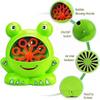Frog Bubble Machine with 2 Bottles of Liquid, Automatic Bubble Blower Toys Garden Game Bubble Blower for Kids Boys Girls Baby Toddlers Gfit