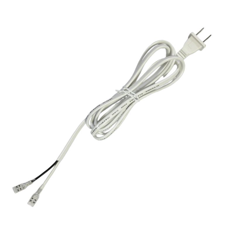 

South Africa Power Cord, H05VV-F 3G1.5, C15 Connector, 2m, Black, Thickened.