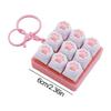 9-Key Cat Claw Keyboard Keychain Fidget Toy Mechanical Press Buttons Sensory Decompression Toy For Adult Kids Stress Relief