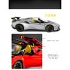 1/24 Ferrari SF90XX SF90 Alloy Sports Car Model Diecasts Metal Racing Super Vehicles Car Model Simulation Sound Light Childrens Toy Gift