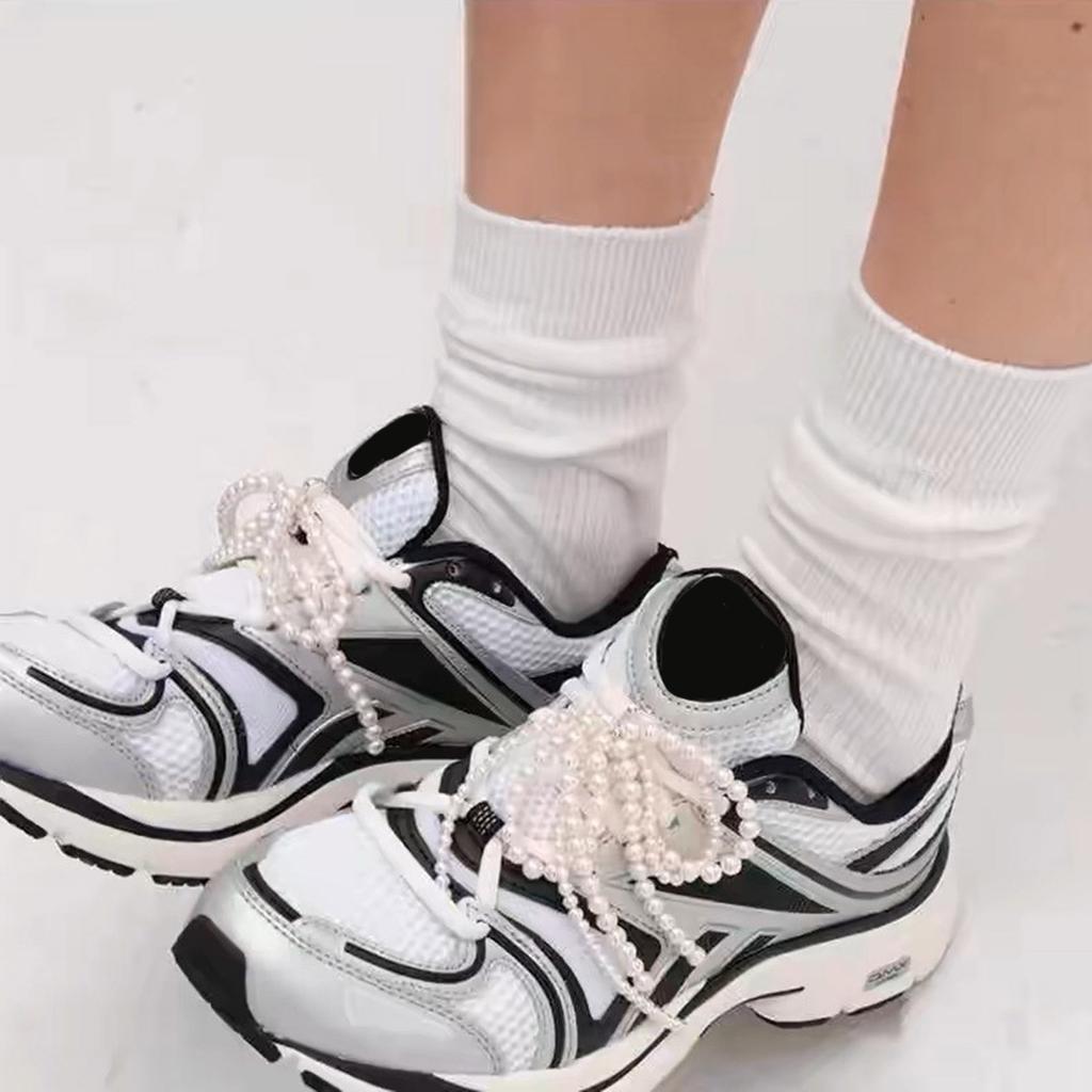 Elegant Pearl Bowknot Charm for Jewelry Making Shoe Buckle Ornament DIYs Keychain Necklace Earrings Accessories Crafts