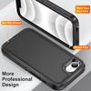For iPhone 16e Case PC+Silicone+EVA 3 in 1 Shockproof Phone Cover