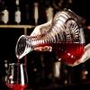 Striped Glass Wine Decanter