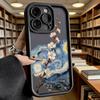 Night Apricot Blossom Luxury Anti-Slip TPU Phone Case For Xiaomi Redmi Note 15 14 13 12 11 10 9 Pro Full Protective Cover