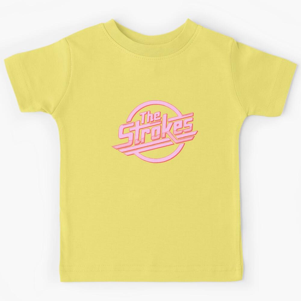 pink alternative rock music Kids T-Shirt 140