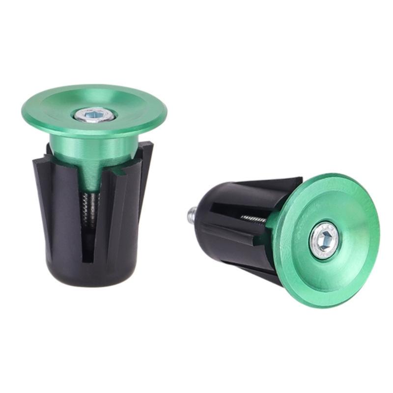 Aluminum Alloys Bicycles Grip End Caps Road Bike Handlebar End Plugs Replacement Bike Grip Handlebar End Caps Enduring