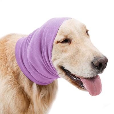 Dog Ear Cover Grooming Earmuffs Soft Warm Noise-Proof Earmuffs Pet Ear Cover Cloth Hat Grooming Bathing Blowing Drying