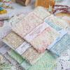 Retro Story Series: Warm Sun Mixed Material Paper Journal Flower Collage - 6 Styles