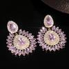 Exaggerated Earrings Retro Palace Style Earrings  Fashionable Elegant Earrings Niche Design
