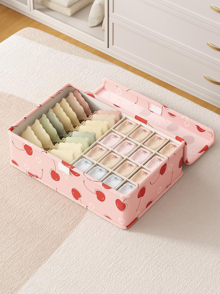 Unterwäsche-Organizer Unterwäsche-Socken-Organizer Unterwäsche-Socken-Einteiler Schlafzimmer-Schrank Kleider-Organizer Faltbarer Schubladenteiler