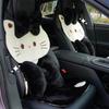 2025 Winter Plush Cat Car Seat Cushion Cover