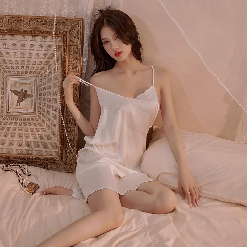 Pure Erotic Lingerie, Deep Sexy Dating Robe, Bare Chest Uniform, Seduction Couple Flirting No-take Suit