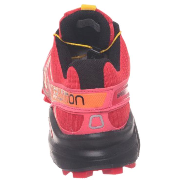 SALOMON Speedcross 3 Comfortable Soft Low-Top Running Shoes Women Sneakers Red 379059