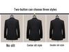 Men's Slim Fit Wool Suit Set for Spring 2025: Business, Wedding, or Banquet Tuxedo, Perfect for Father's Outfit.