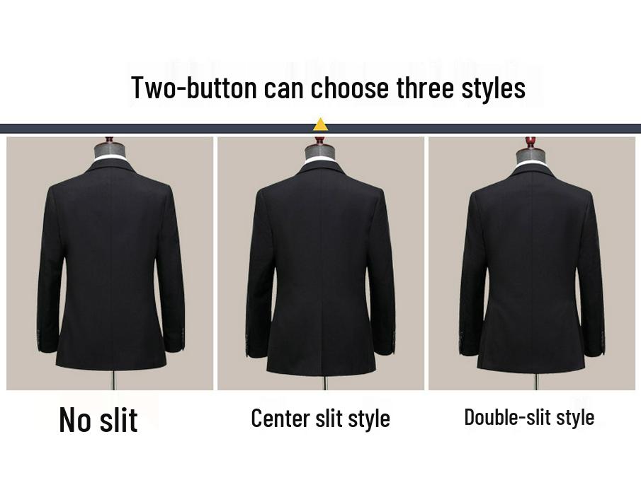 Men's Slim Fit Wool Suit Set for Spring 2025: Business, Wedding, or Banquet Tuxedo, Perfect for Father's Outfit.