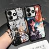 Sword Art Online Anime Weiche Handyhülle Für Xiaomi Redmi Note 14 15 Pro Plus 13 12 11S 11T 5G 10 9S 9 Galvanisiert Anti-Fall Fundas