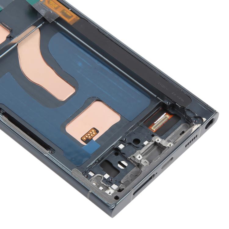 Pour Samsung Galaxy S22 Ultra SM-S908B Écran LCD TFT 6,72 pouces Assemblage Complet Digitizer avec Cadre, Ne Prend Pas en Charge l'Identification par Empreinte Digitale