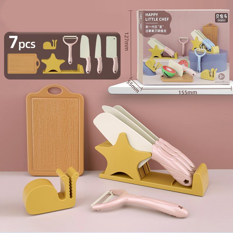 

Kids Vegetable Fruits Cut Toys Pretend Play Kitchen Food Plastic Simulation Cutting Foods Game Set Educational Toys For Children