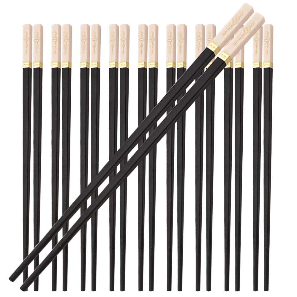 

10Pairs Chinese Japanese Chopsticks Sushi Sticks Korean Chopsticks Reusable Alloy Chop Sticks Kitchen Tableware Tool Accessories белый